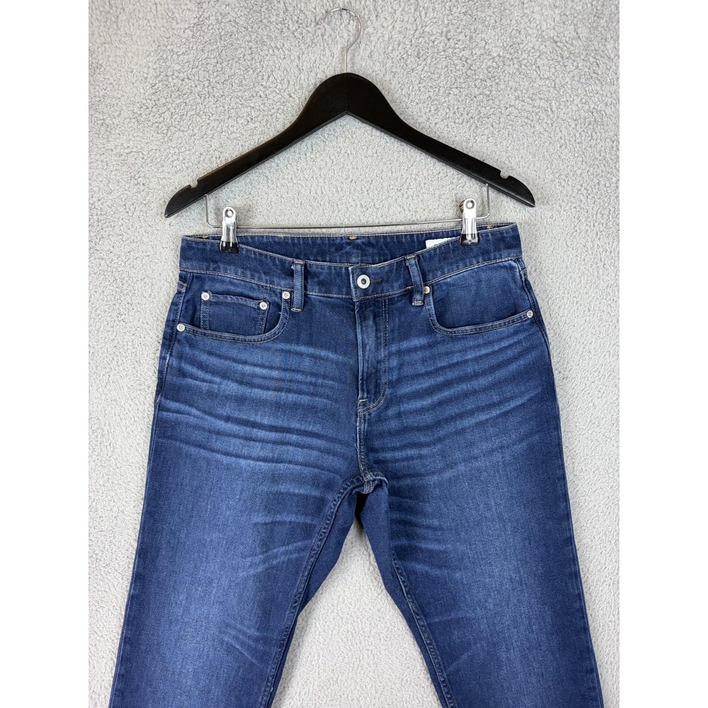 Bonobos Jeans Mens 32x30 Blue Medium Wash Athletic Tapered Stretch Denim Pants